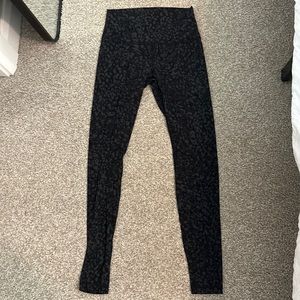 Lululemon Black Camo Leggings